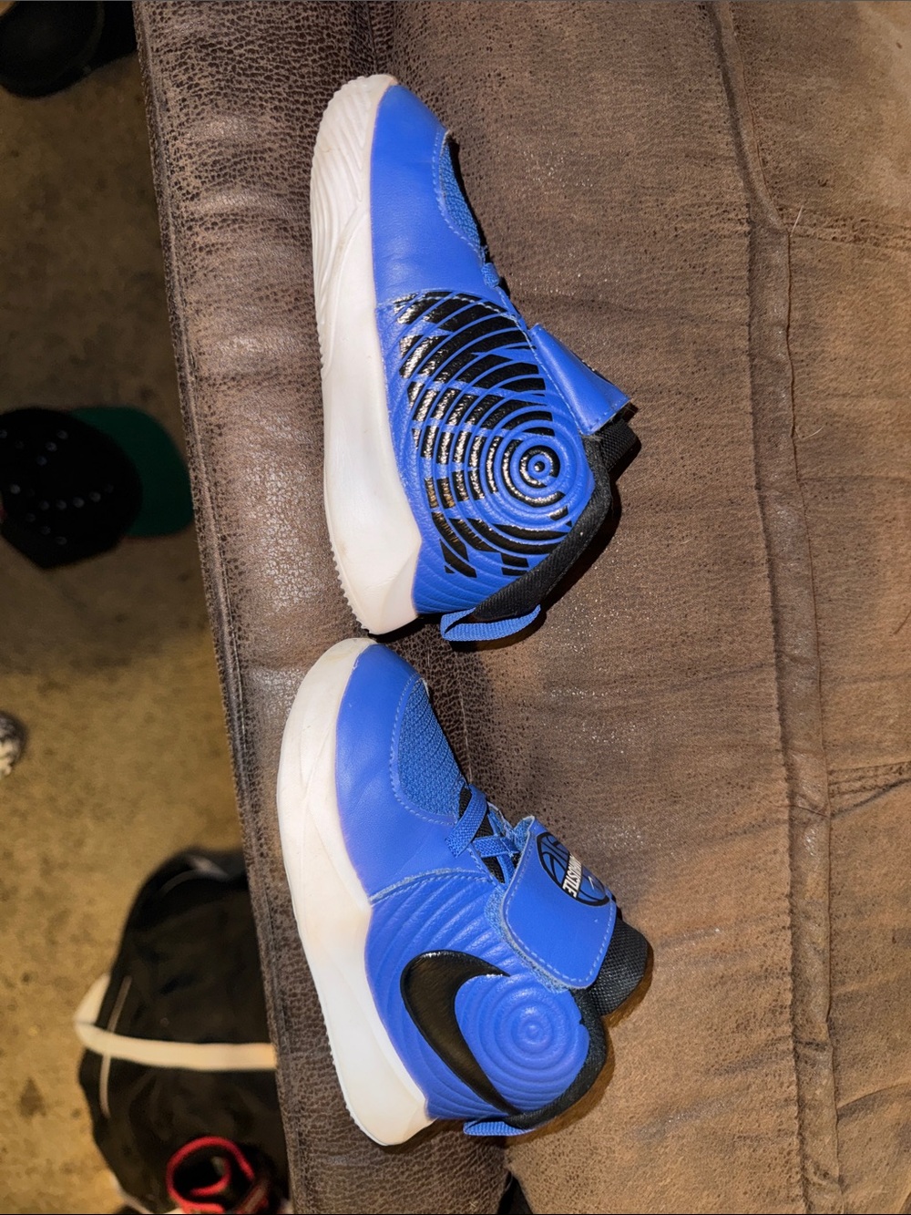 Nike Blue and Black Kids' Athletic Sneakers